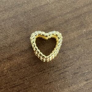 Pandora Beaded Open Heart Charm